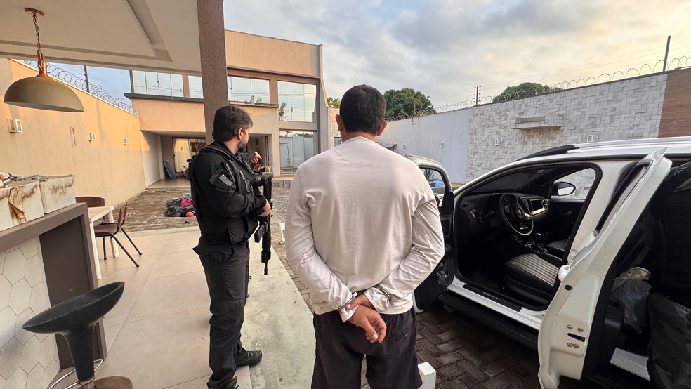 Operação Capital Oculto prende líder de uma quadrilha suspeita de tráfico e lavagem de dinheiro. — Foto: Denarc