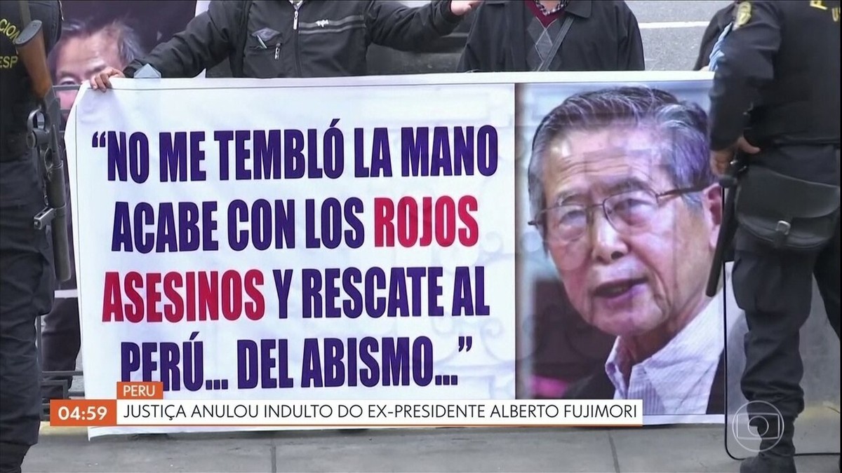 No Peru, juiz decide que perdão a Alberto Fujimori é inadmissível