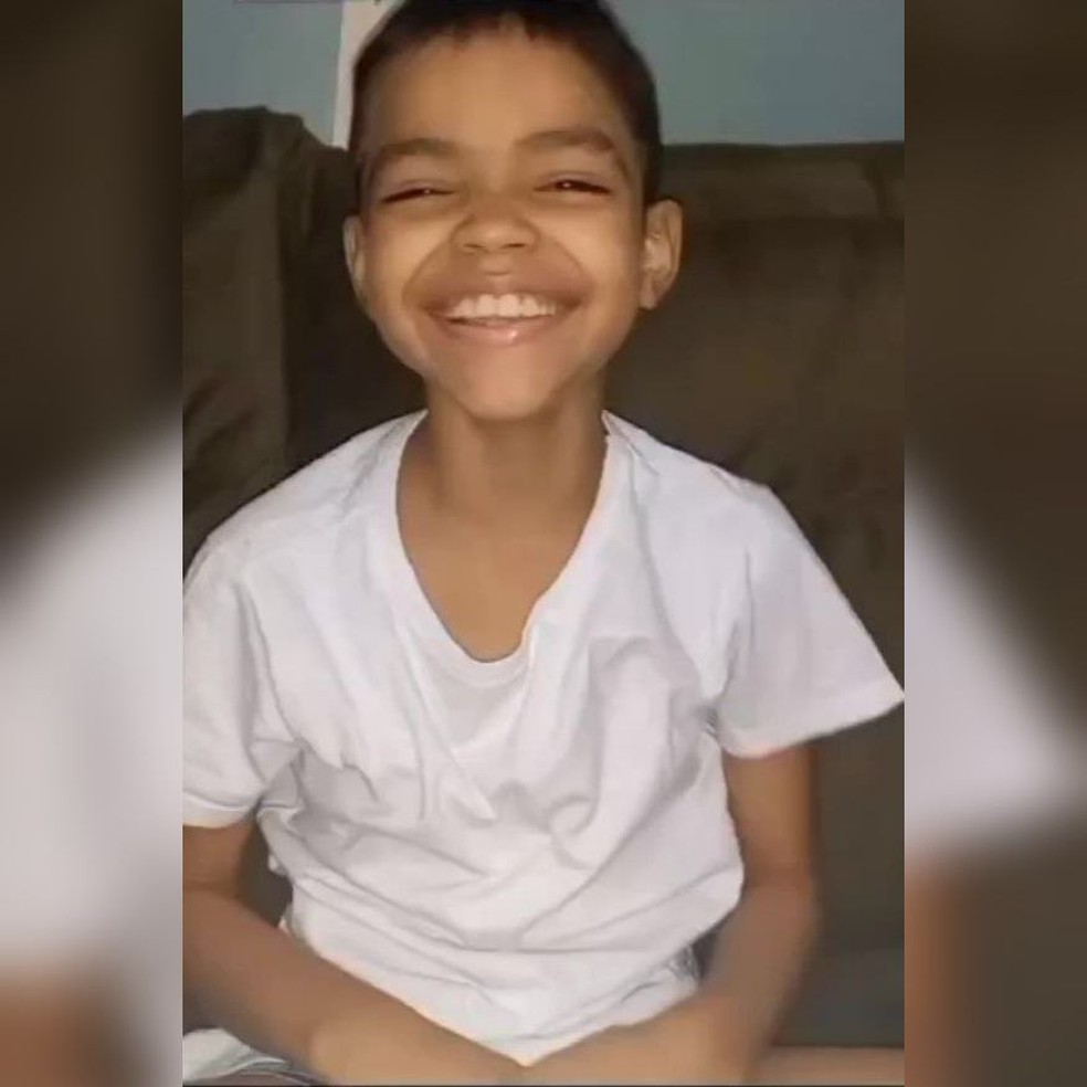 Gabriel era um menino educado e de bom coração, lembra a mãe — Foto: Reprodução