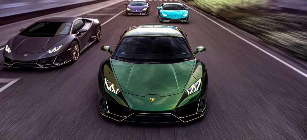 Lamborghini Huracán Evo — Foto: divulgação/Lamborghini