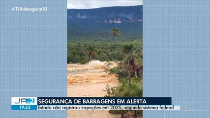 Tocantins não registrou inspeção de barragens em 2025; entenda