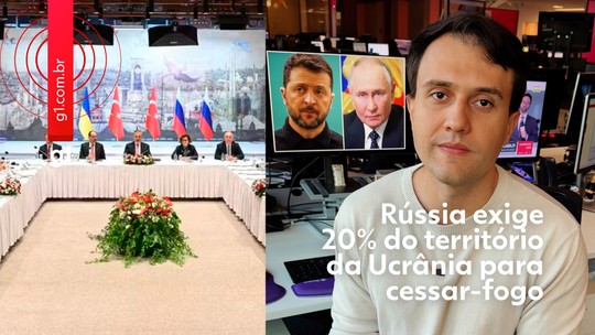 Rússia exige 20% da Ucrânia para trégua e entrega proposta