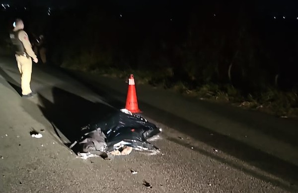 Acidente entre motos na PB-115 deixa um morto e três feridos gravemente