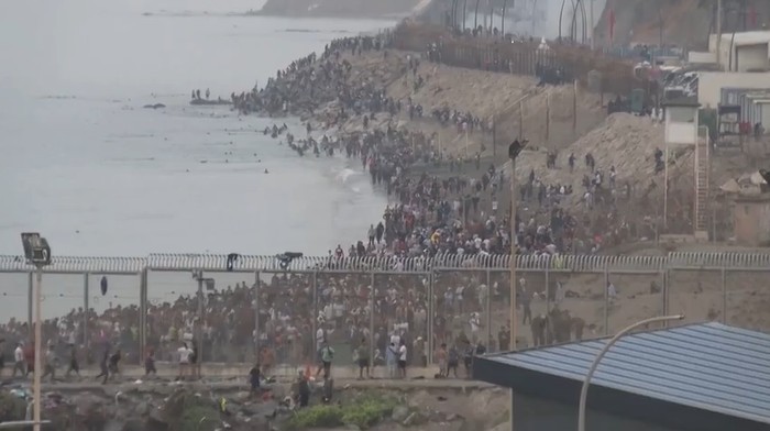Fantástico vai até Ceuta, epicentro da crise migratória que sacudiu a Europa