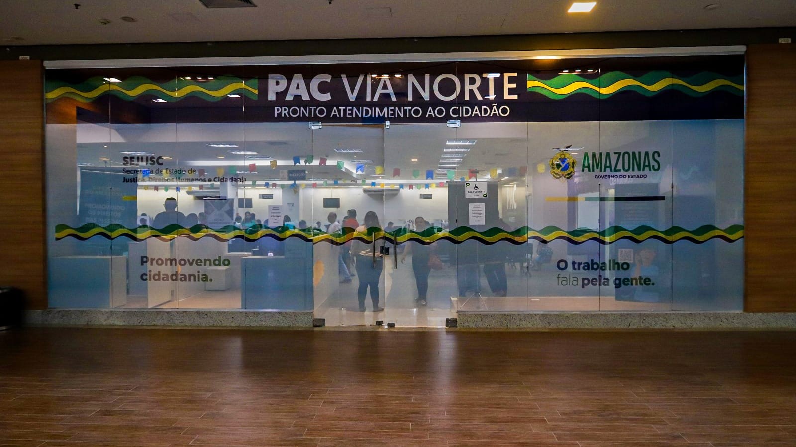 PAC Via Norte retoma atendimento ao público em Manaus na segunda-feira