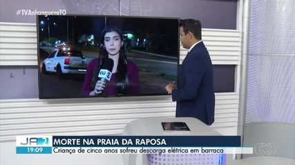 Criança morre após sofrer choque em estrutura de barraca na praia de Tupiratins
