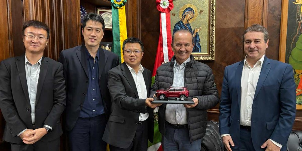 Governo de SC e montadora de veículos chinesa discutem parcerias e expansão: 'potencial parceira' | Santa Catarina | G1