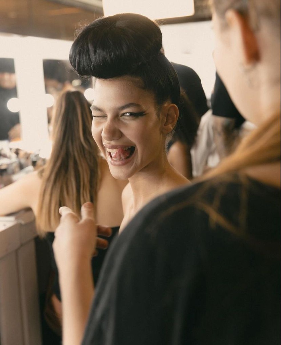 Com apenas 17 anos, Gabriely já tem propostas internacionais — Foto: Arquivo pessoal/ Gabriely Dobbins