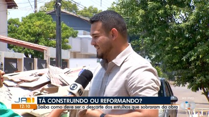 Veja como descartar entulhos corretamente