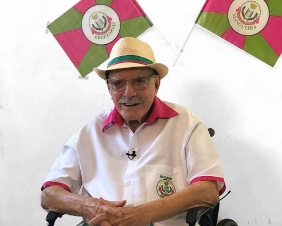 Hélio Turco, maior vencedor de sambas-enredo da história da Estação Primeira de Mangueira — Foto: Arquivo pessoal/ Instagram
