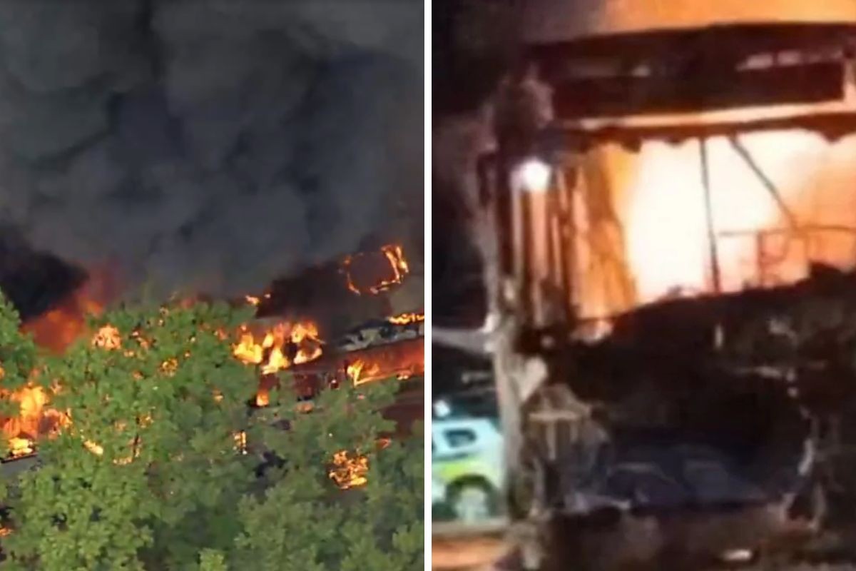 Dois ônibus pegam fogo em menos de 24 horas em MG; polícia suspeita de ação criminosa