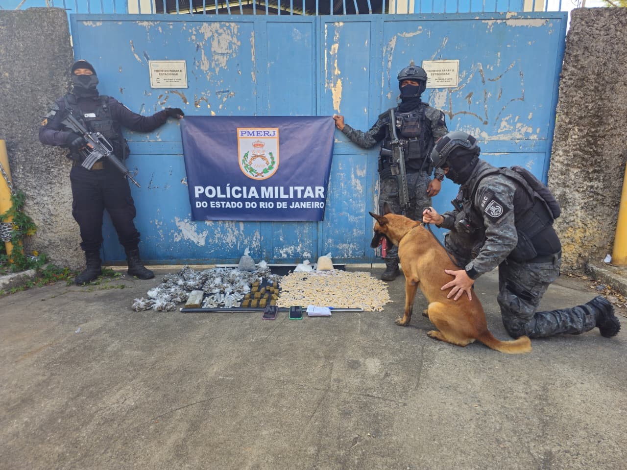 Drogas avaliadas em mais de R$ 74 mil são apreendidas em Barra Mansa