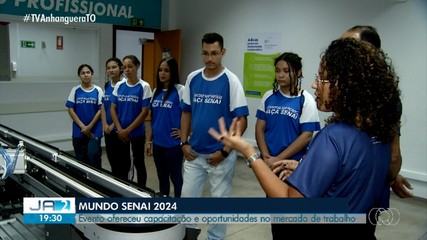 Senai oferece capacitação durante evento em Palmas