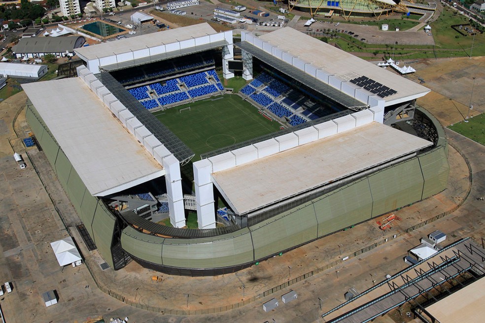 O show acontece na Arena Pantanal no dia 31 de outubro. — Foto: Prefeitura de Cuiabá/ Edson Rodrigues