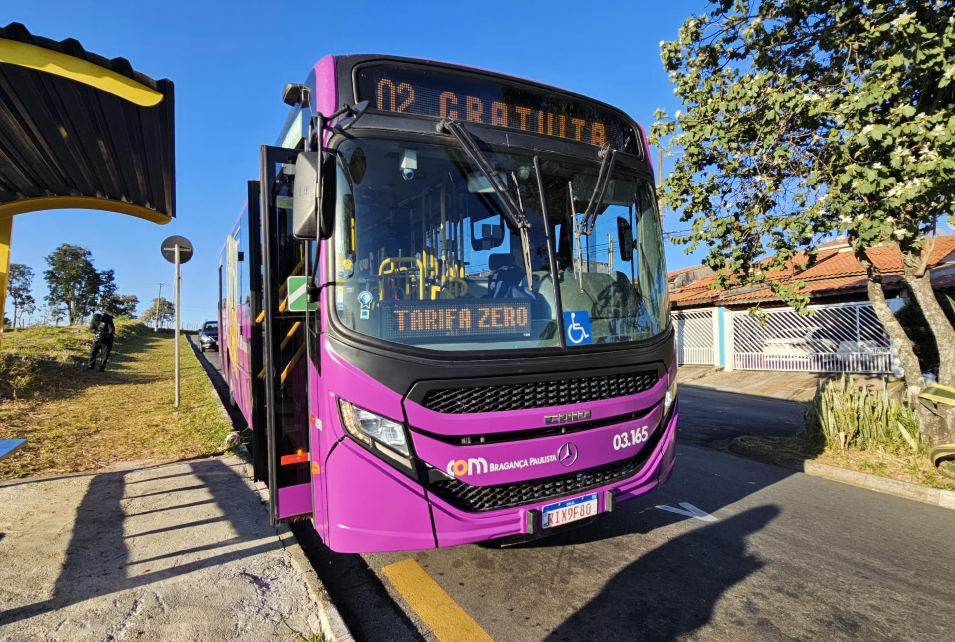 Tarifa Zero aumenta em 272 mil os embarques no transporte coletivo de Bragança