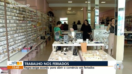 Ministério regulamenta abertura do comércio em dias de feriado