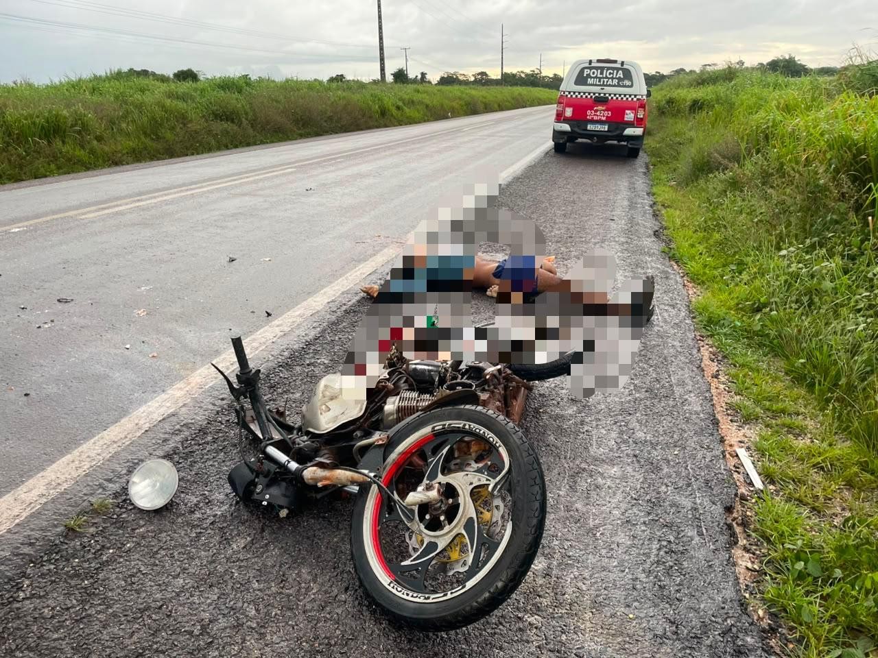 Motociclista morre em acidente na BR-010, em São Miguel do Guamá