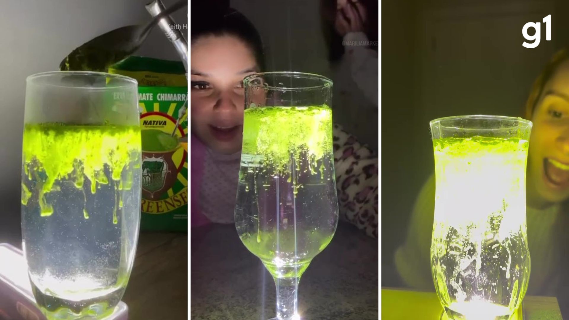 Trend do 'pozinho mágico' também funciona com chimarrão; veja como fazer 'versão gaúcha' do experimento