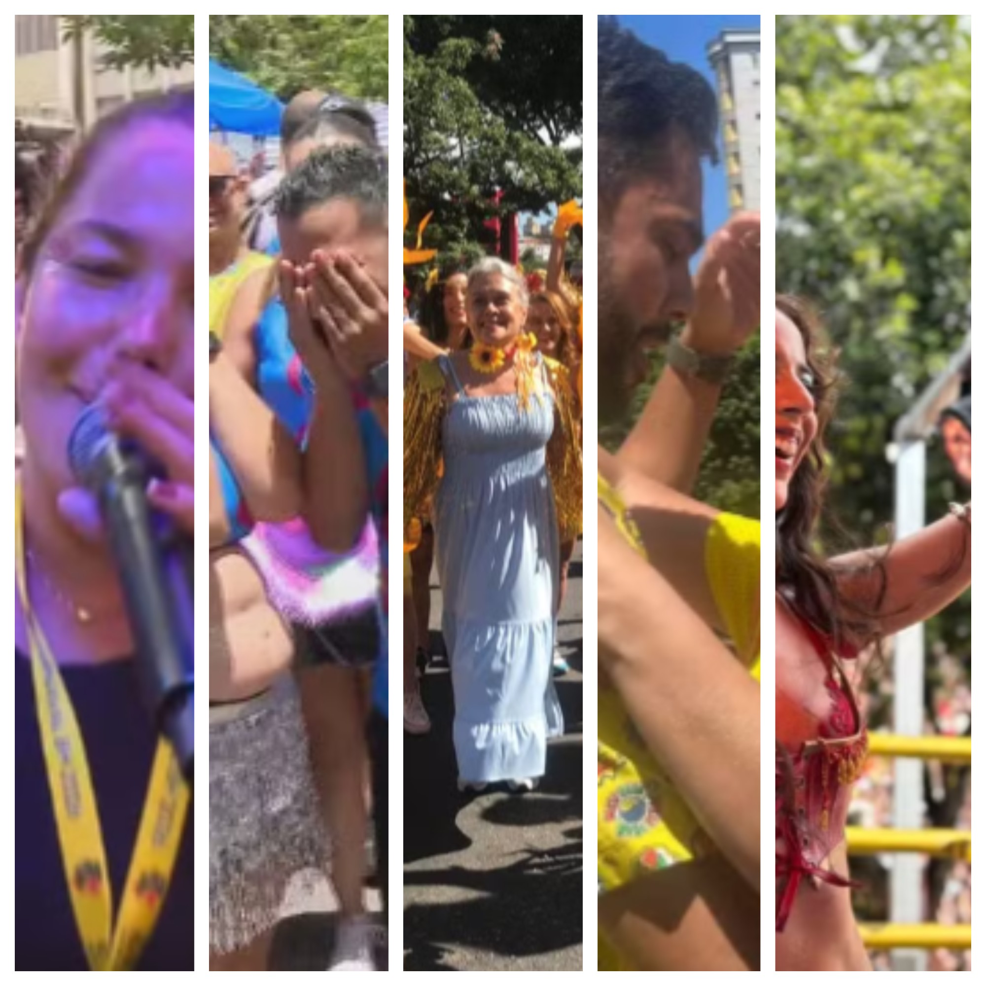 Pedido de casamento, chá revelação, ambulante cantora, Marina Sena escoltada e musa do Clube da Esquina: confira os momentos inesquecíveis do carnaval de BH