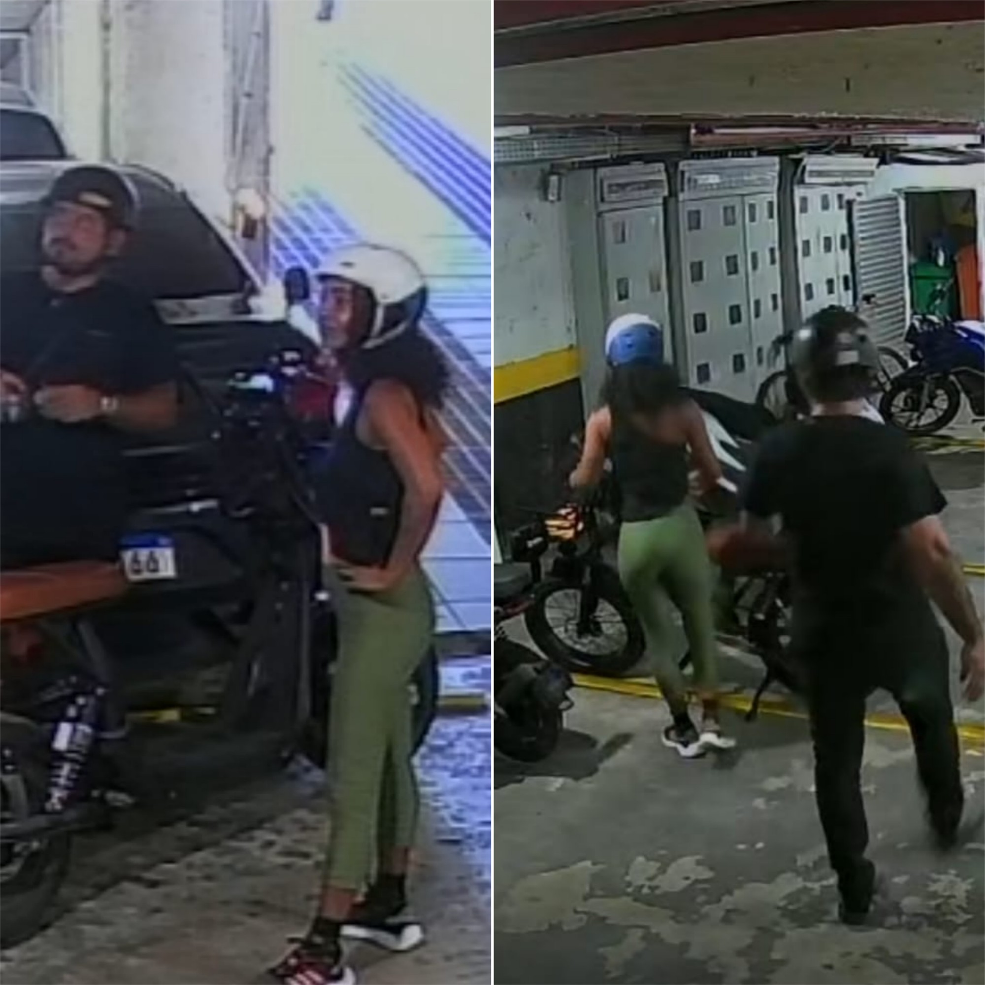 Câmeras flagram dupla furtando bicicleta elétrica em garagem de prédio na Gávea: 'Tinha comprado fazia uma semana', diz vítima