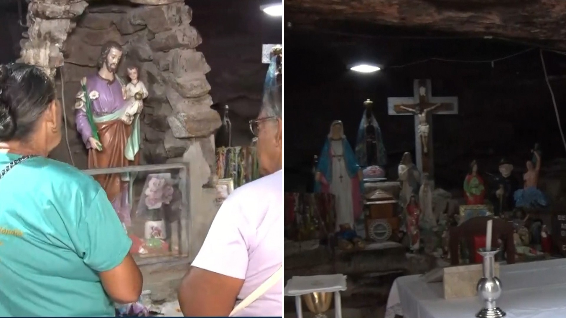 São José: gruta que virou local de devoção após promessa de agricultor pedindo chuva em meio à seca atrai fiéis no PI