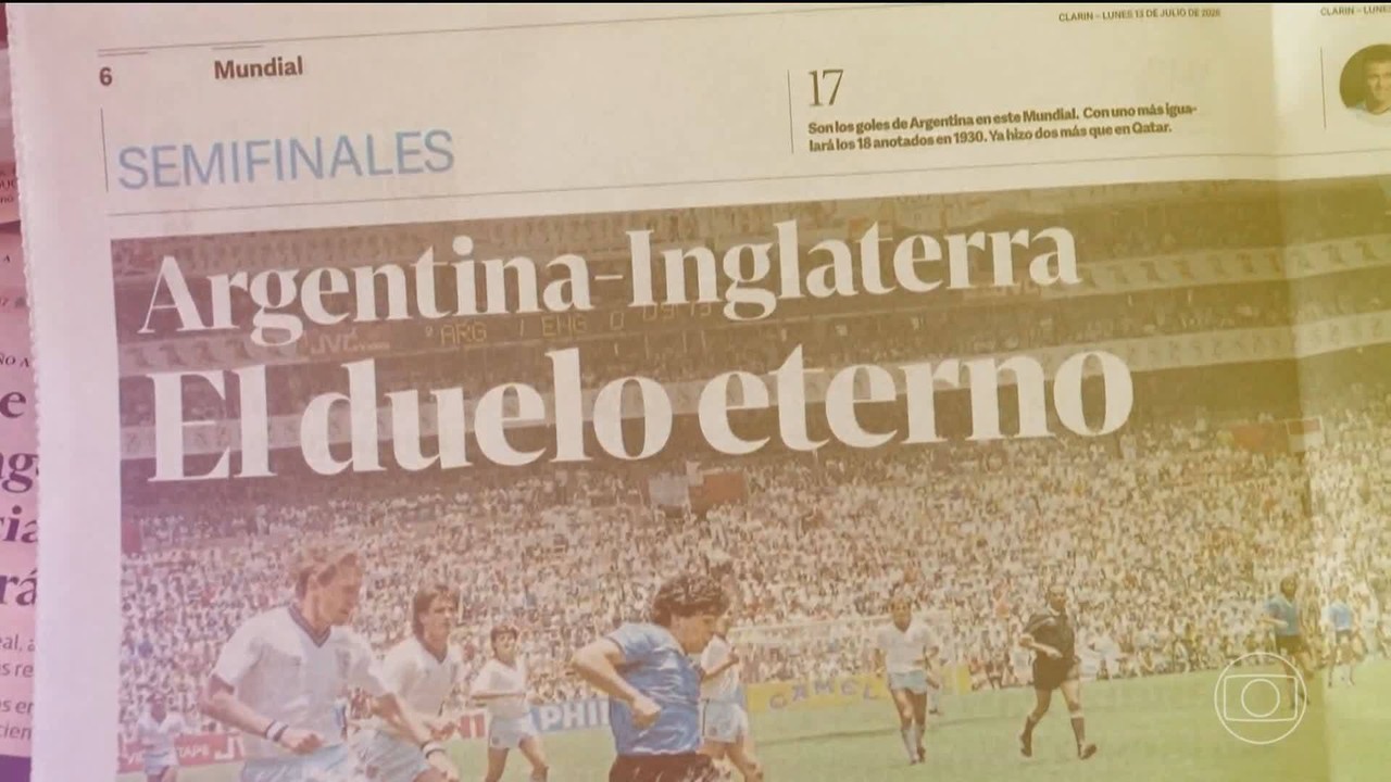A rivalidade entre Inglaterra e Argentina e a história das Malvinas
