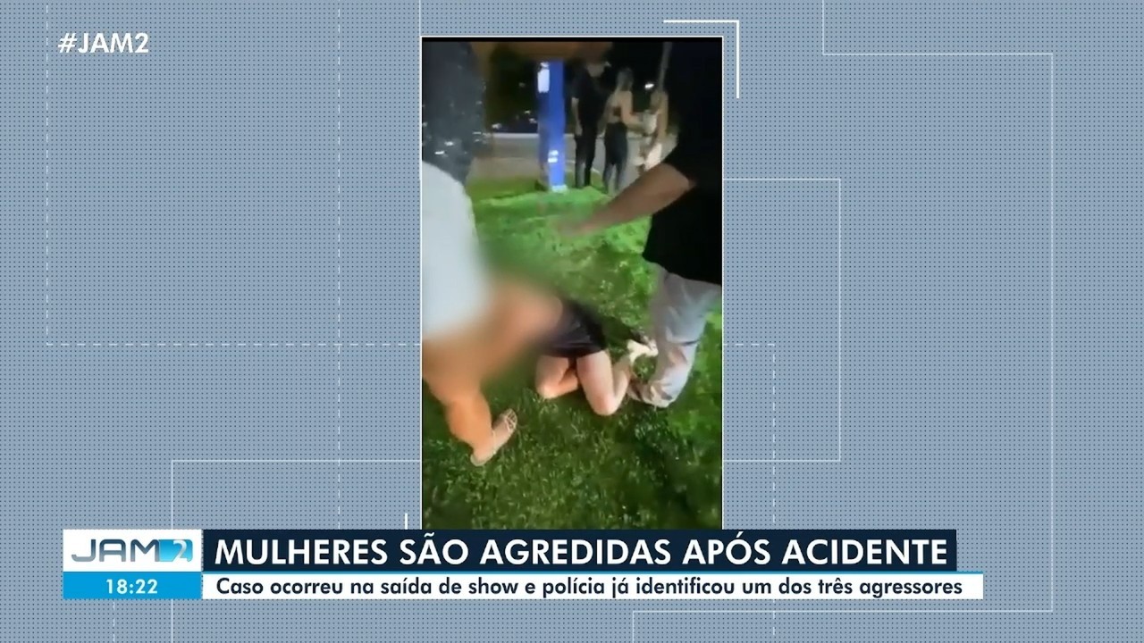 VÍDEO: Mulheres agredidas em briga de trânsito em Manaus prestam depoimento e suspeito é identificado