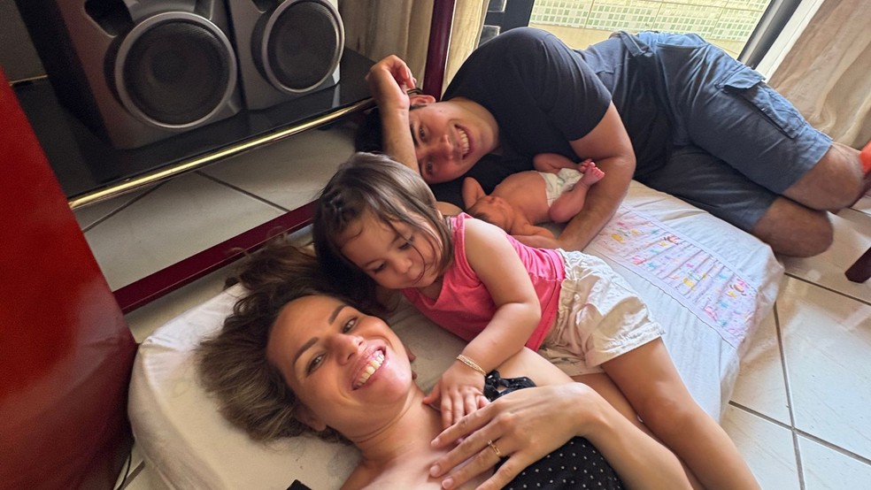 Família mostra a rotina nas redes sociais, no Espírito Santo — Foto: Reprodução/ Redes Sociais