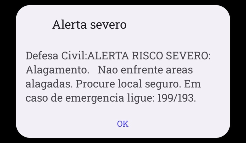 Defesa Civil emite alerta de alagamento em Manaus — Foto: Foto: g1AM