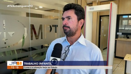 Especialista sobre casos de trabalho infantil no Tocantins