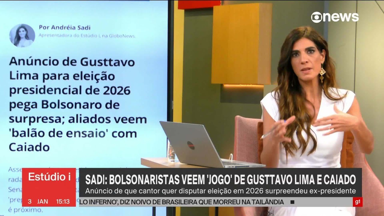 Anúncio de Gusttavo Lima para eleição presidencial de 2026 pega Bolsonaro de surpresa; aliados veem 'balão de ensaio' com Caiado