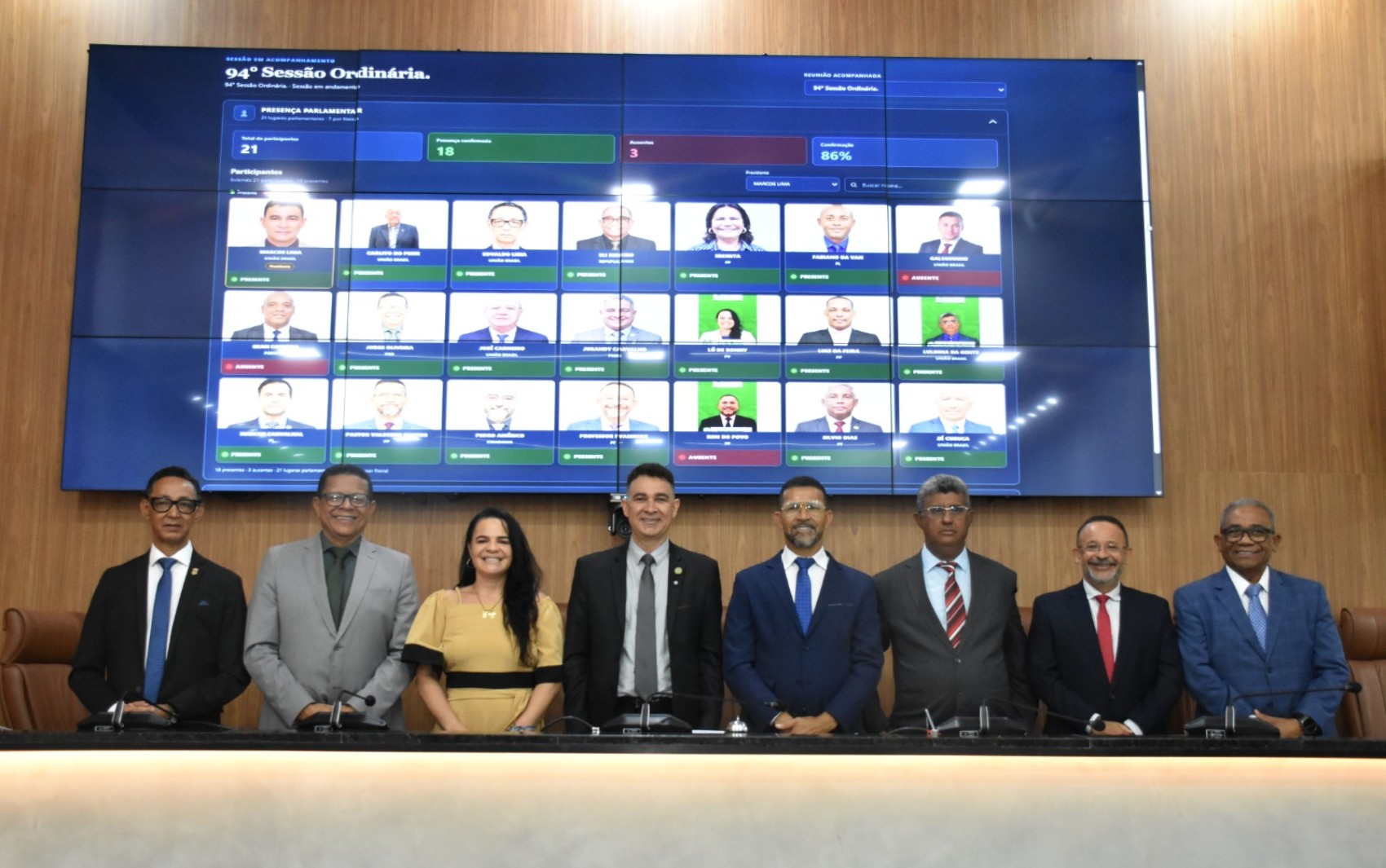 Marcos Lima é reeleito presidente da Câmara de Feira de Santana até 2028