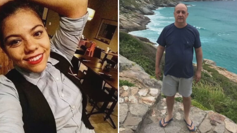 Thaís Bonatti (à esquerda) e juiz aposentado, Fernando Augusto Rodrigues Junior (à direita); envolvidos em caso de atropelamento em Araçatuba (SP) — Foto: Arquivo pessoal