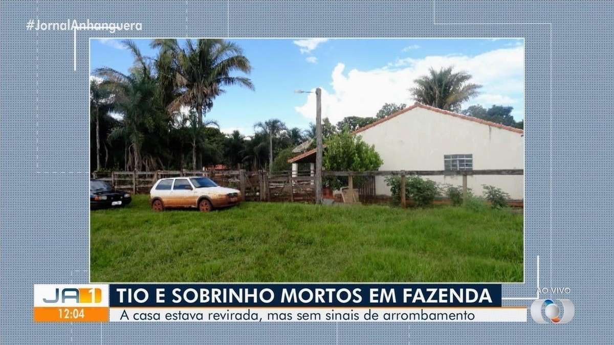 Tio e sobrinho são encontrados mortos em fazenda de Paranaiguara