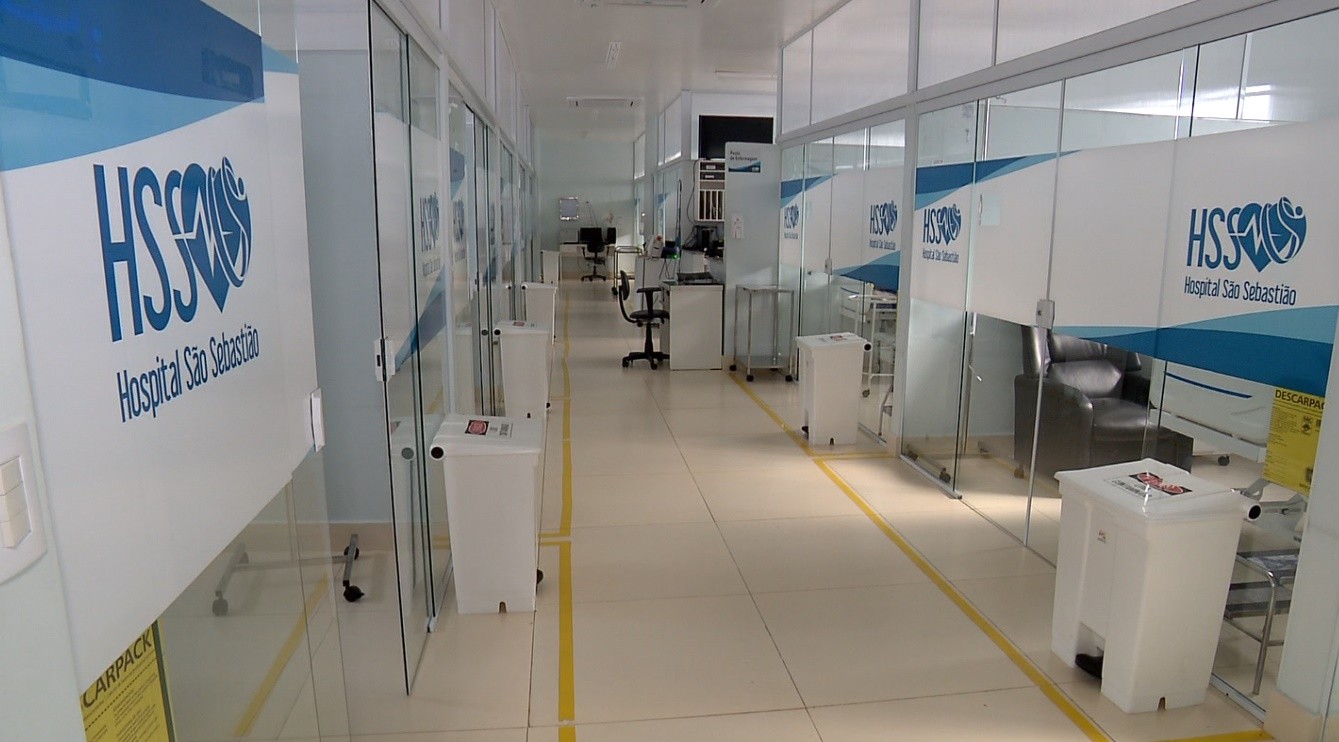 Hospital de Três Corações reduz horário de visitas e impõe uso de máscara para evitar SRAG