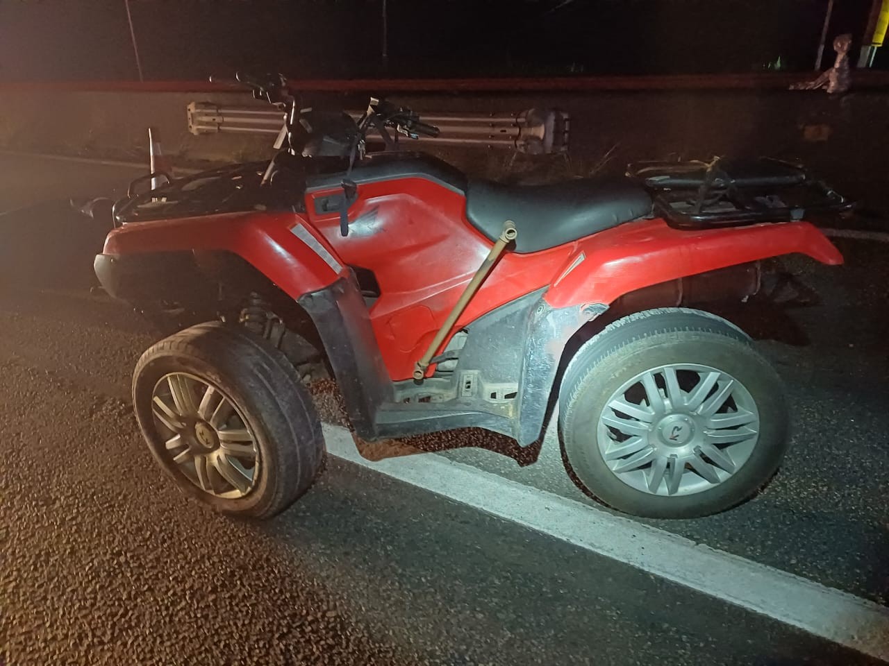 Homem morre em acidente envolvendo quadriciclo na Via Dutra, em Barra Mansa