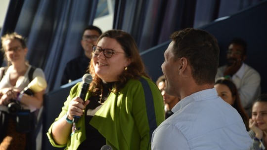 Comunidade LED: no Rio, espaço vira o ponto de encontro do Festival LED - Em parceria com a Fundação Bradesco, o palco contou com uma agenda repleta de conversas sobre educação, tecnologia, trabalho, investimento social privado e esporte.