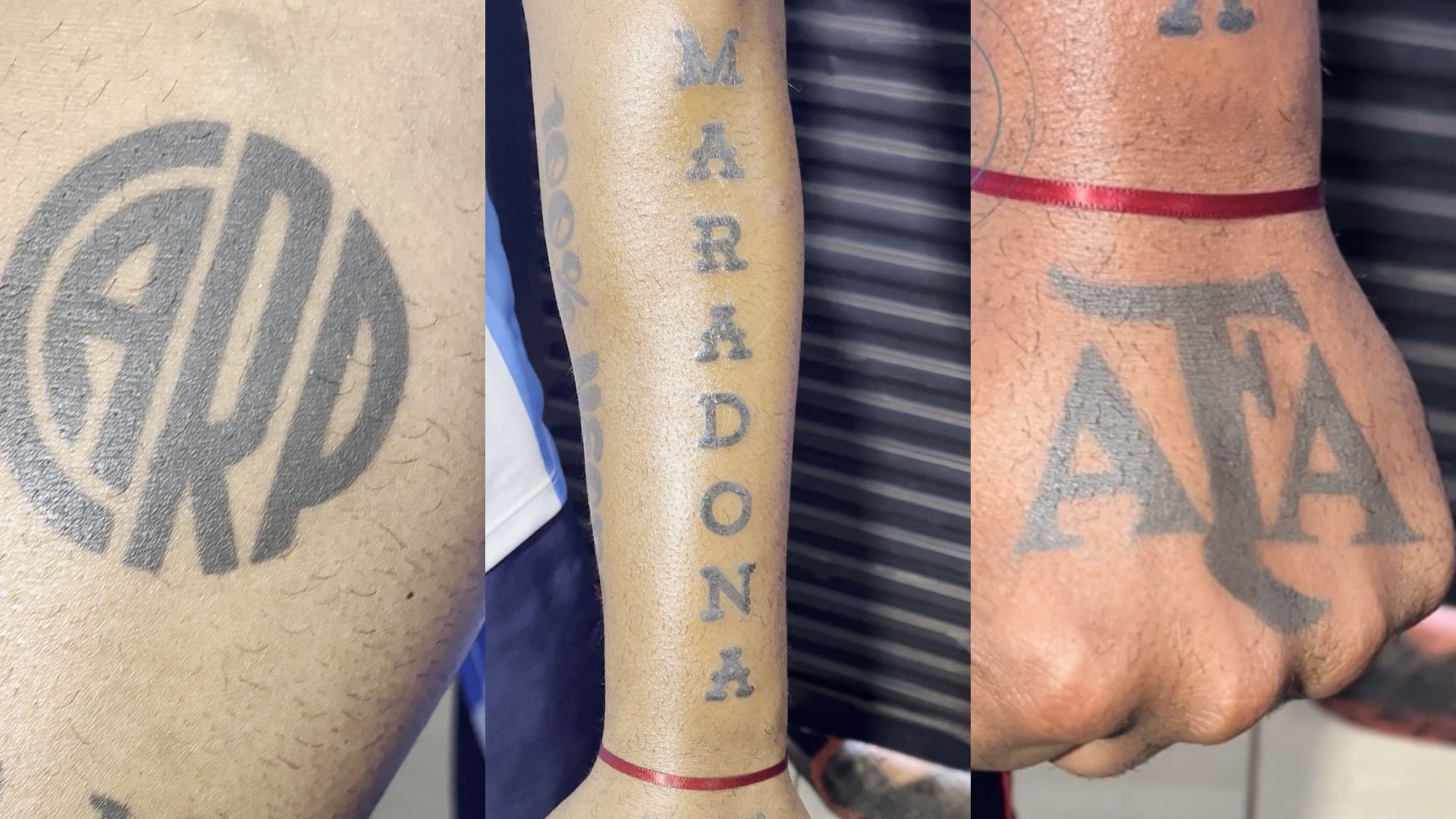 Mineiro com tatuagem de Maradona acerta placar da semifinal e sonha com tatuagem do tetra da Argentina