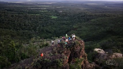 Atrativo turístico encanta turistas nas Serras Gerais