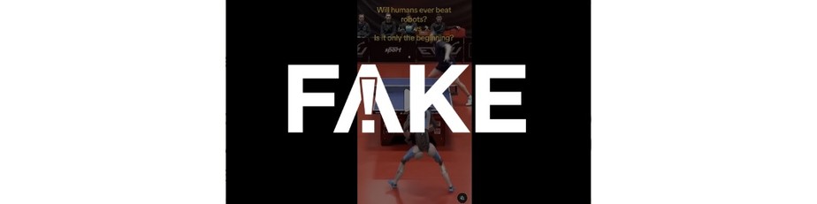 É #FAKE vídeo que mostra robô fazendo jogada genial em partida de tênis de  mesa, Fato ou Fake