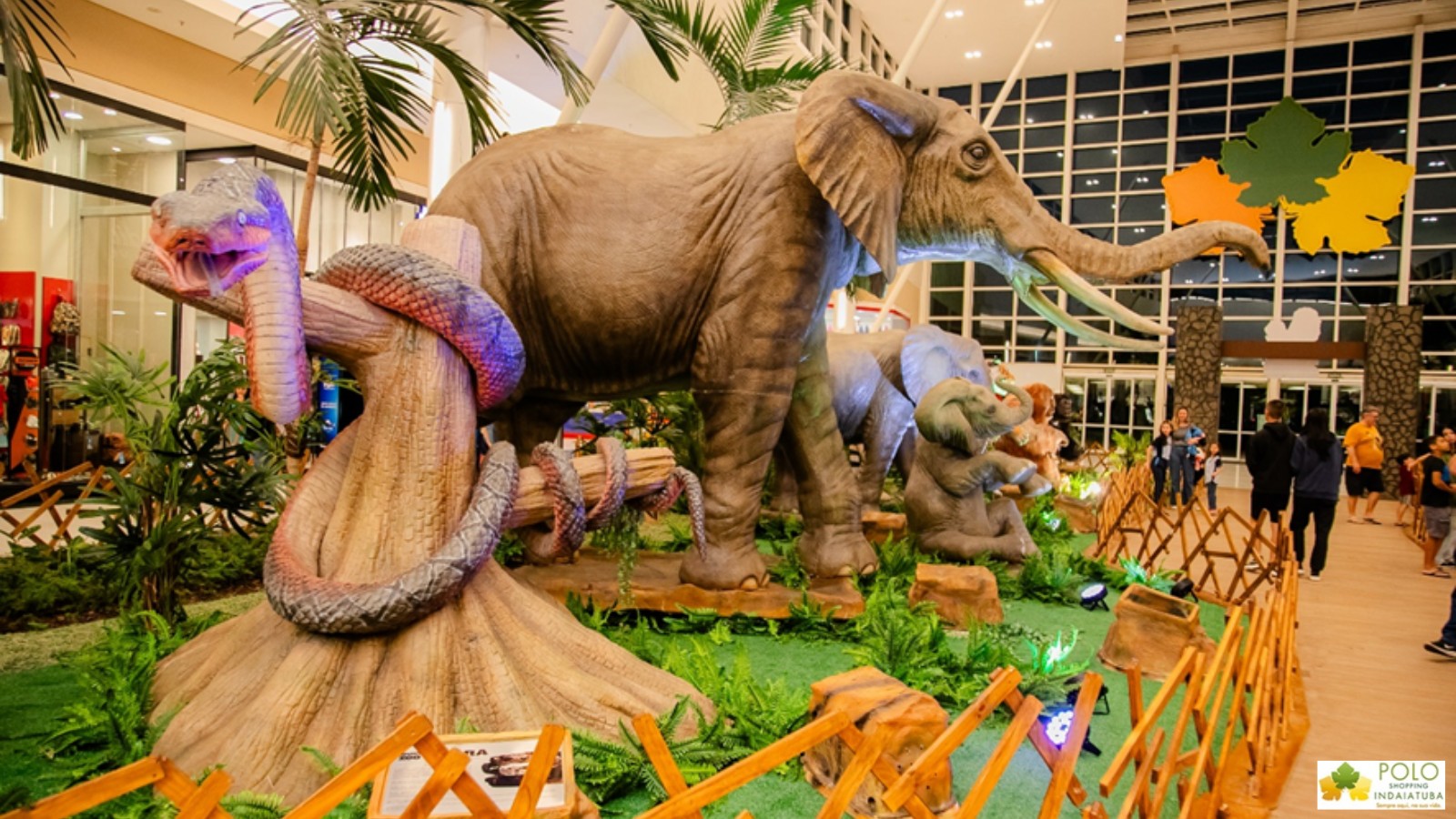 POLO SHOPPING RECEBE MEGAEXPOSIÇÃO SMART ZOO