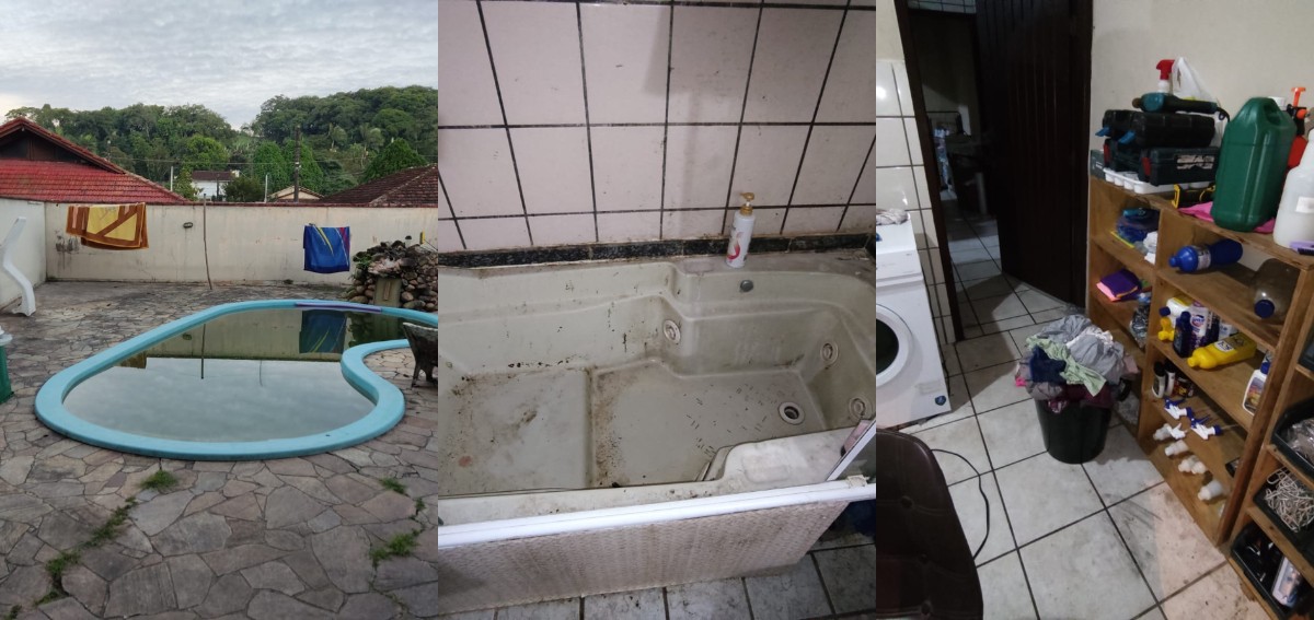 Idoso é achado amarrado em abrigo não autorizado e em condições insalubres em Joinville