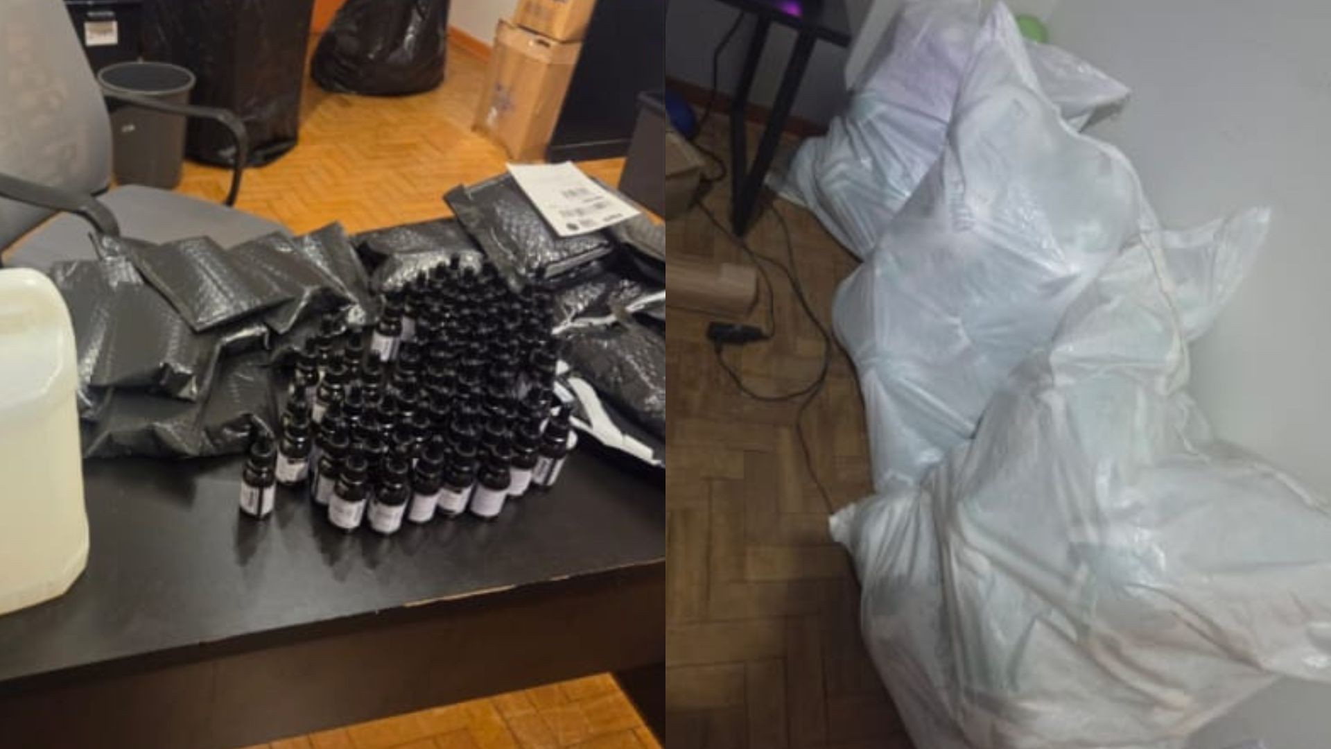 Fique por dentro: Mais de 1,5 mil cosméticos e suplementos foram encontrados em apartamento usado em esquema de adulteração em MG