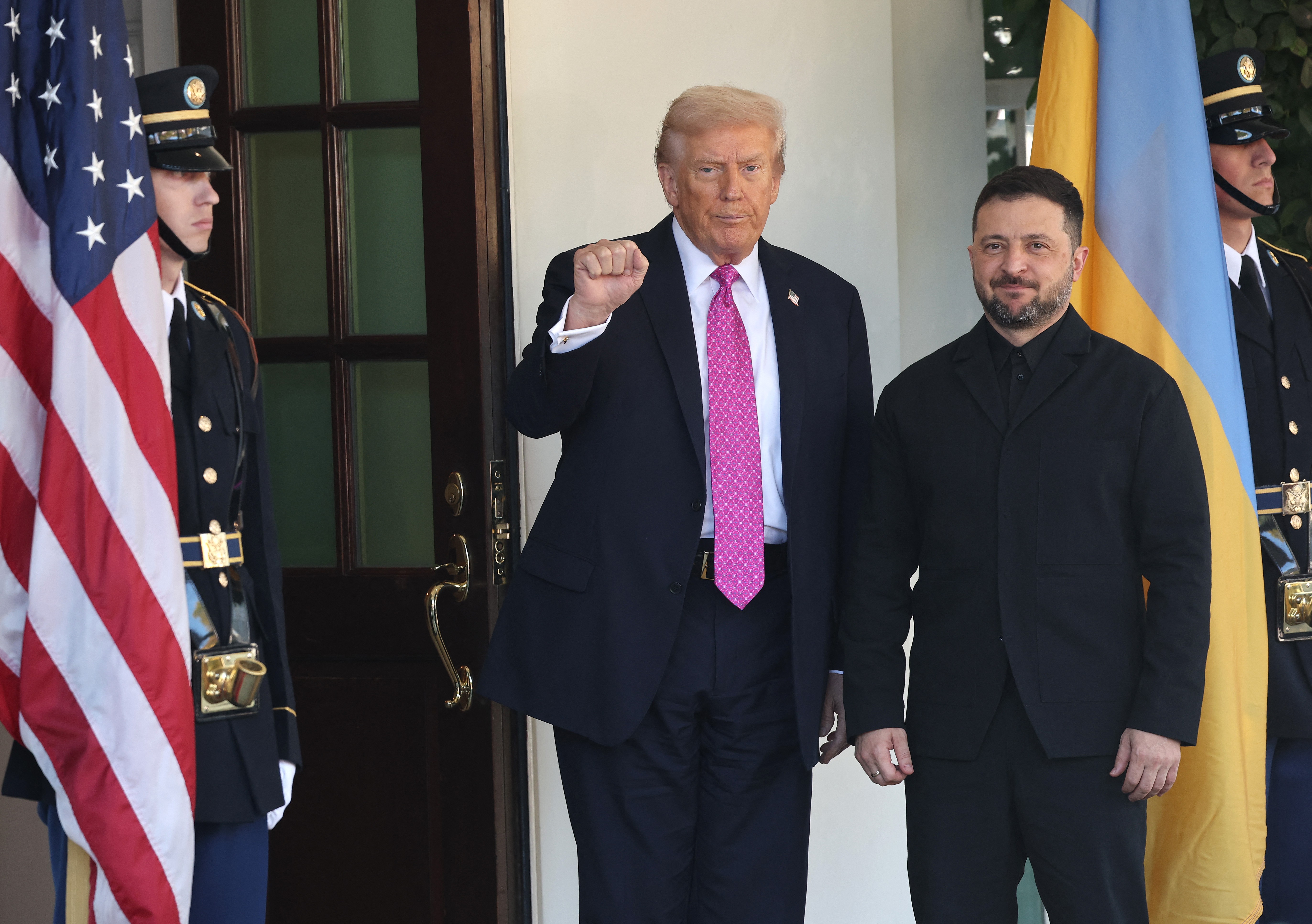 Trump recebe Zelensky na Casa Branca