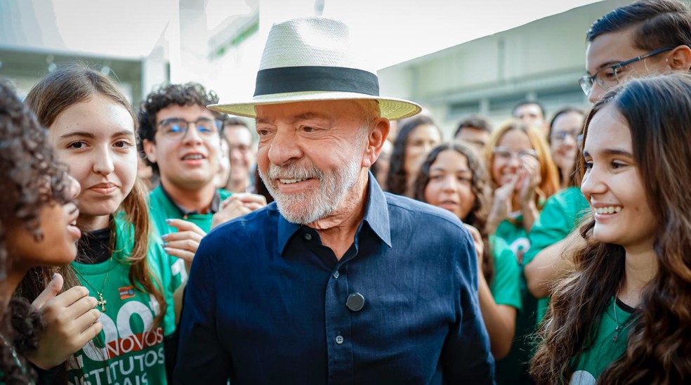 Lula durante evento em Goi�s � Foto: Ricardo Stuckert/ Presid�ncia da Rep�blica