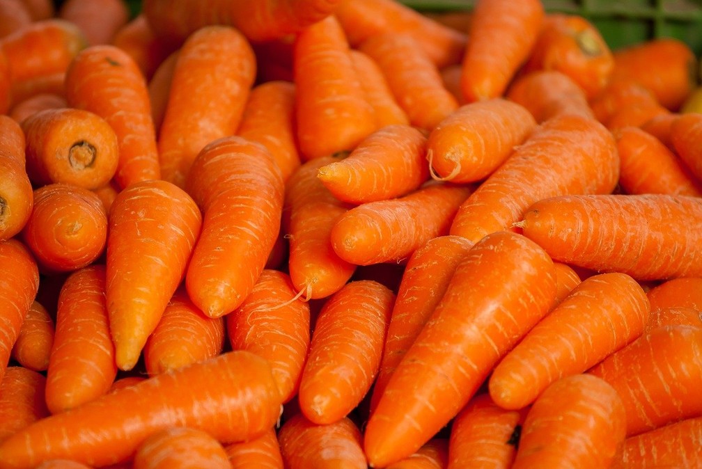 Aumento de preço da cenoura foi de 43,85% no mês de janeiro de 2024 — Foto: Pixabay