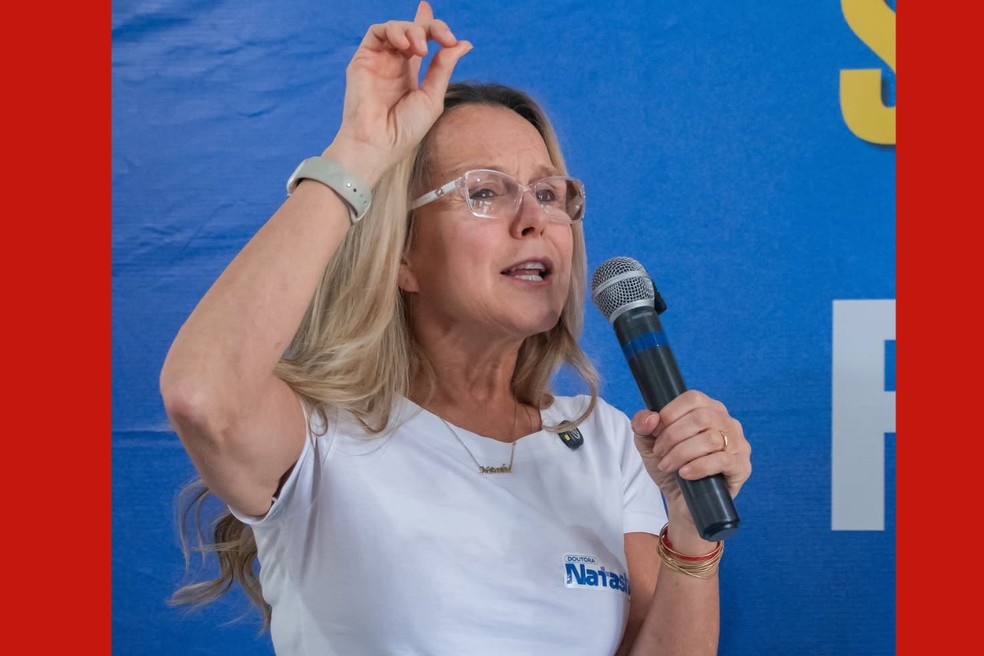 Natasha Slhessarenko (PSD) — Foto: Reprodução/ redes sociais
