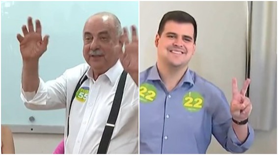 2º turno: Bruno Engler e Fuad Noman votam em Belo Horizonte