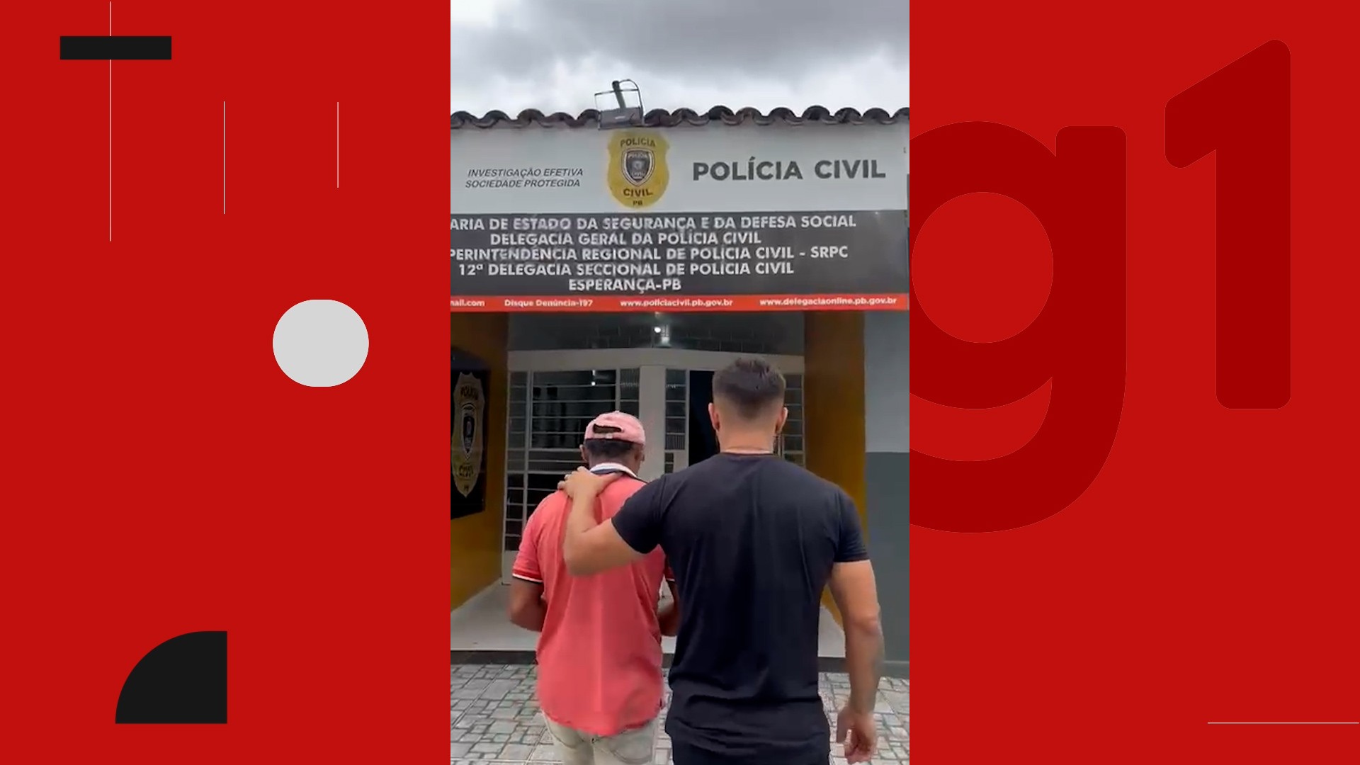 Homem é preso suspeito de abusar sexualmente de criança de 2 anos no Brejo da Paraíba