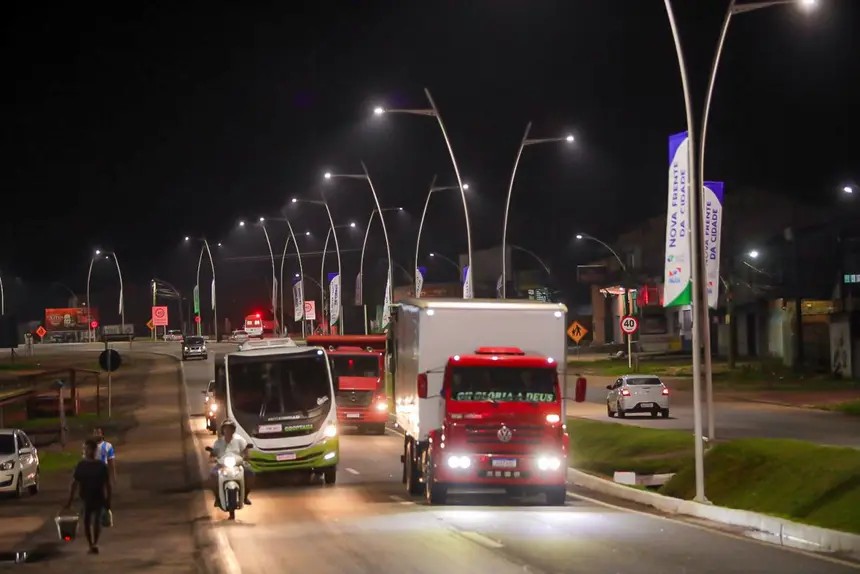 Tráfego na BR-316: novo decreto altera horários para caminhões pesados; veja
